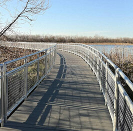 Aluminum handrail systems and accessories
